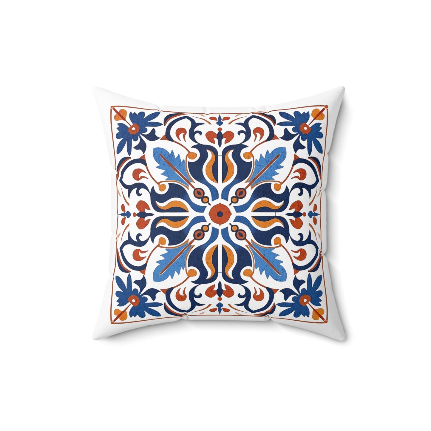 Traditional Portuguese Tile Inspired Pillow - Bring Portugal Home