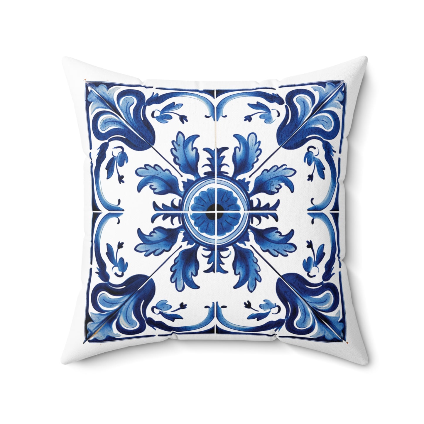 Portuguese Mosaic Tile Pillow - Add a Touch of Portugal to Your Home