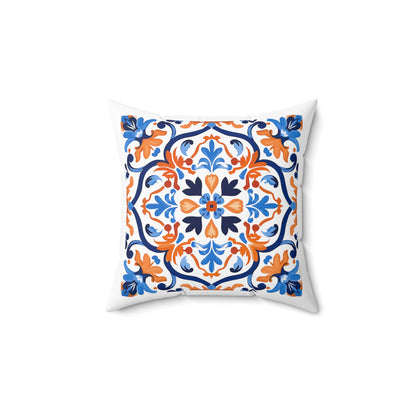 Timeless Tile Design Pillow - Embrace Portuguese Elegance