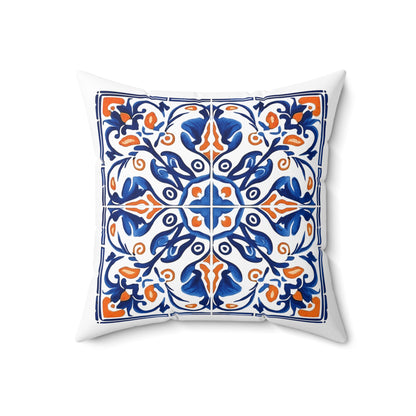 Traditional Portuguese Tile Inspired Pillow - Bring Portugal Home