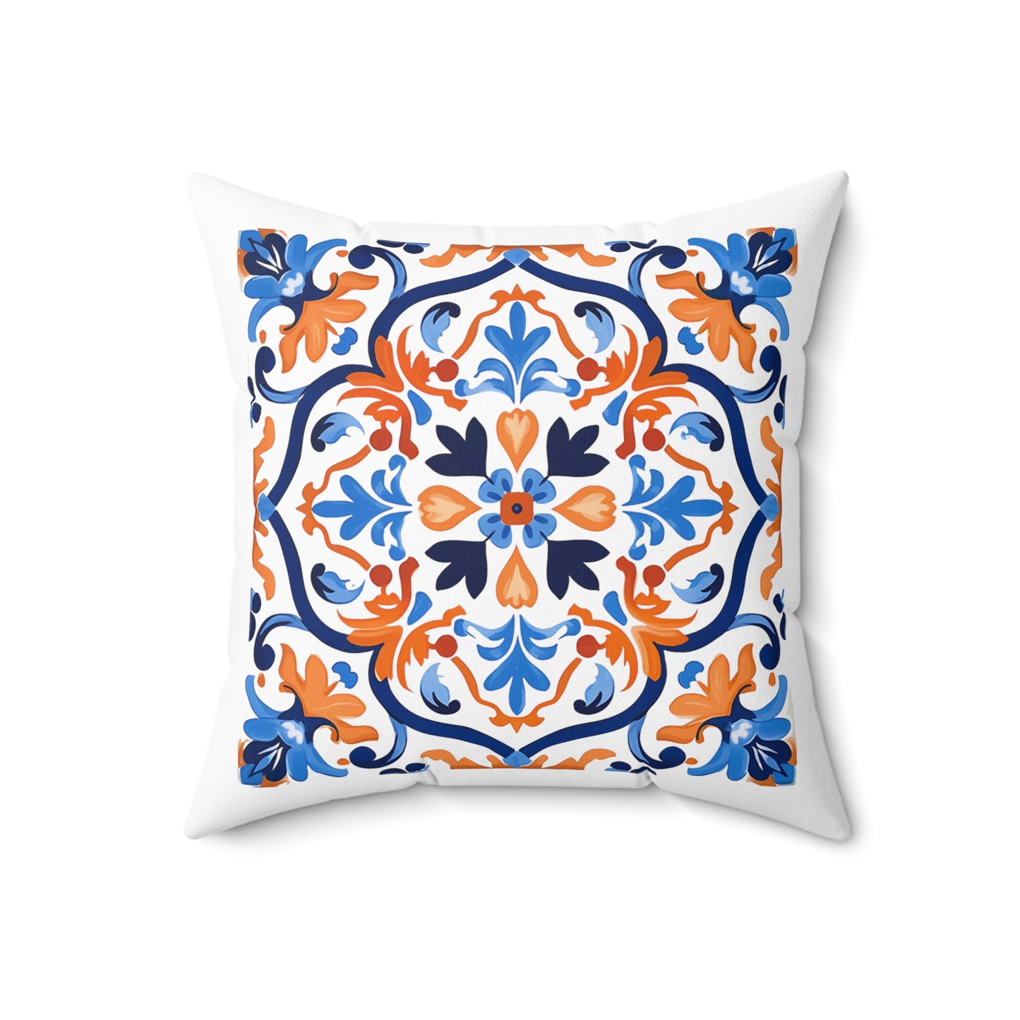 Timeless Tile Design Pillow - Embrace Portuguese Elegance