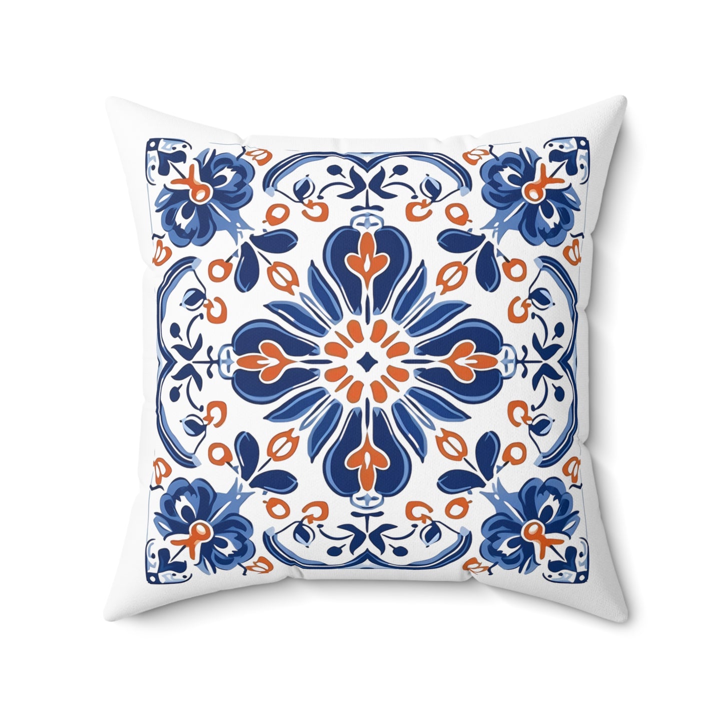 Traditional Portuguese Tile Inspired Pillow - Bring Portugal Home