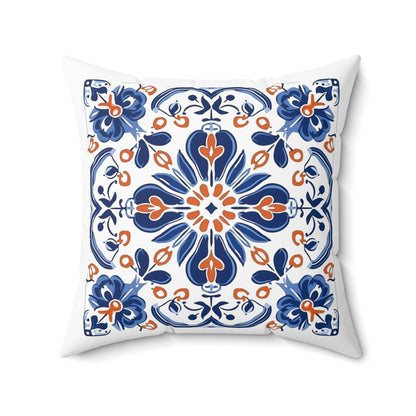 Traditional Portuguese Tile Inspired Pillow - Bring Portugal Home