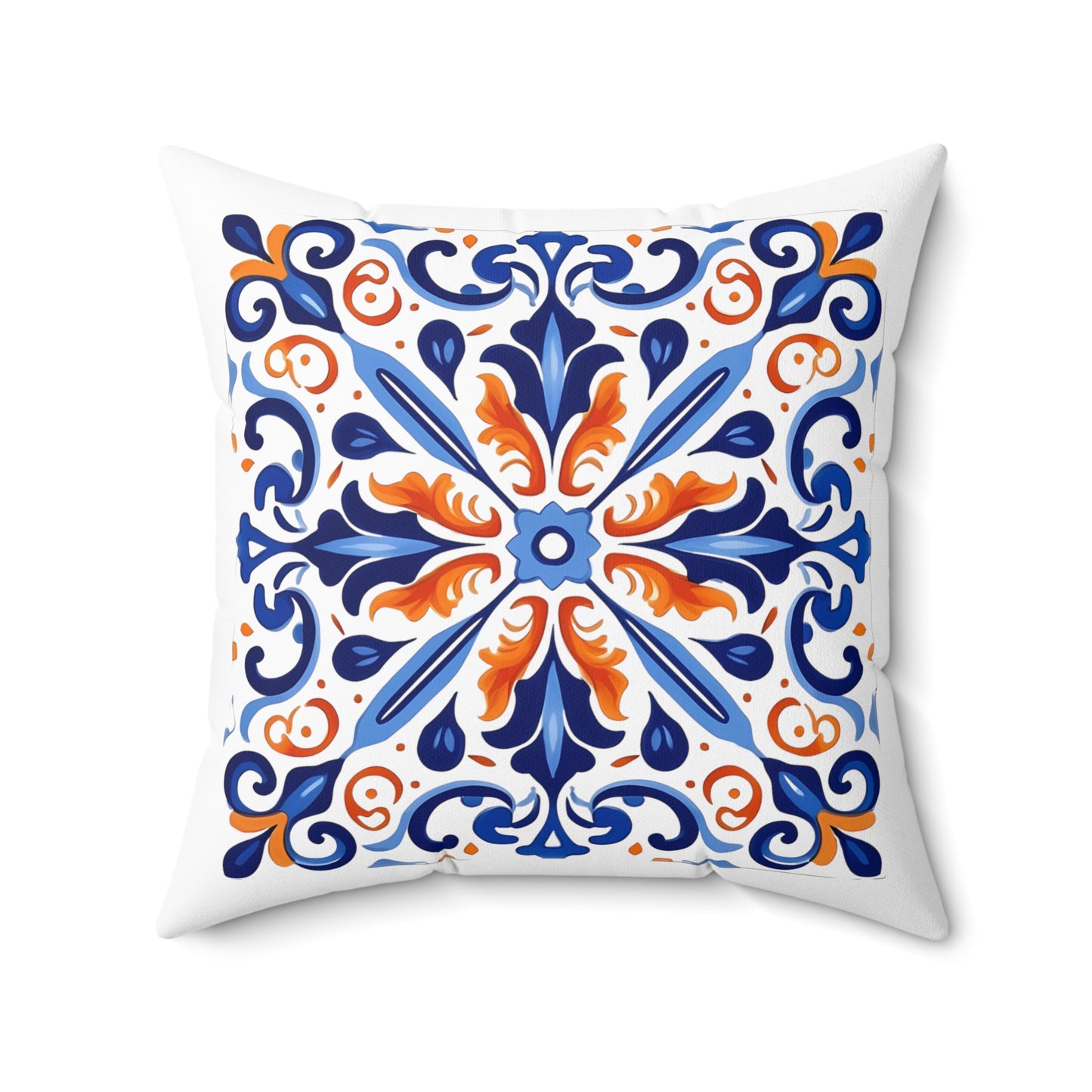 Timeless Tile Design Pillow - Embrace Portuguese Elegance