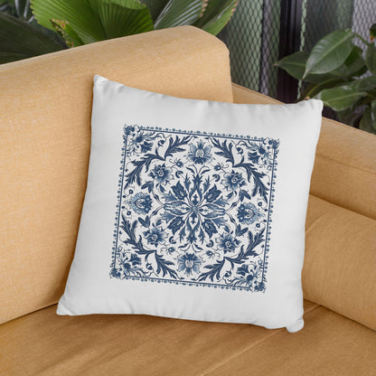 Traditional Portuguese Tile Inspired Pillow - Bring Portugal Home