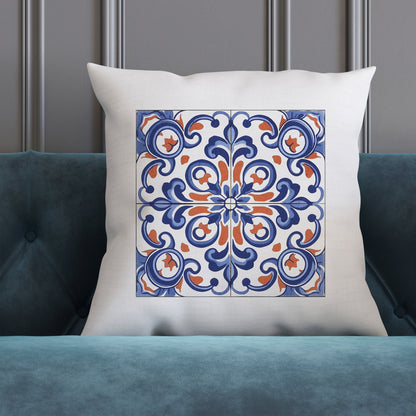 Traditional Portuguese Tile Inspired Pillow - Bring Portugal Home