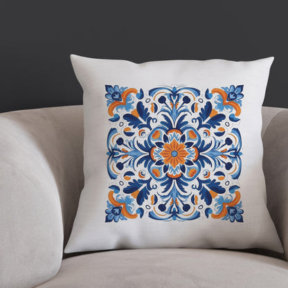 Traditional Portuguese Tile Inspired Pillow - Bring Portugal Home