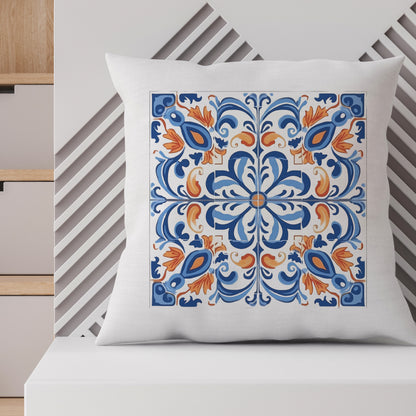 Traditional Portuguese Tile Inspired Pillow - Bring Portugal Home