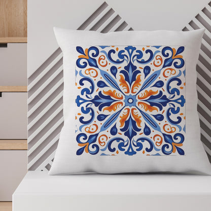 Timeless Tile Design Pillow - Embrace Portuguese Elegance