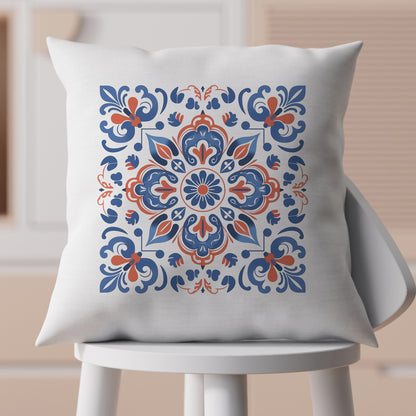 Traditional Portuguese Tile Inspired Pillow - Bring Portugal Home