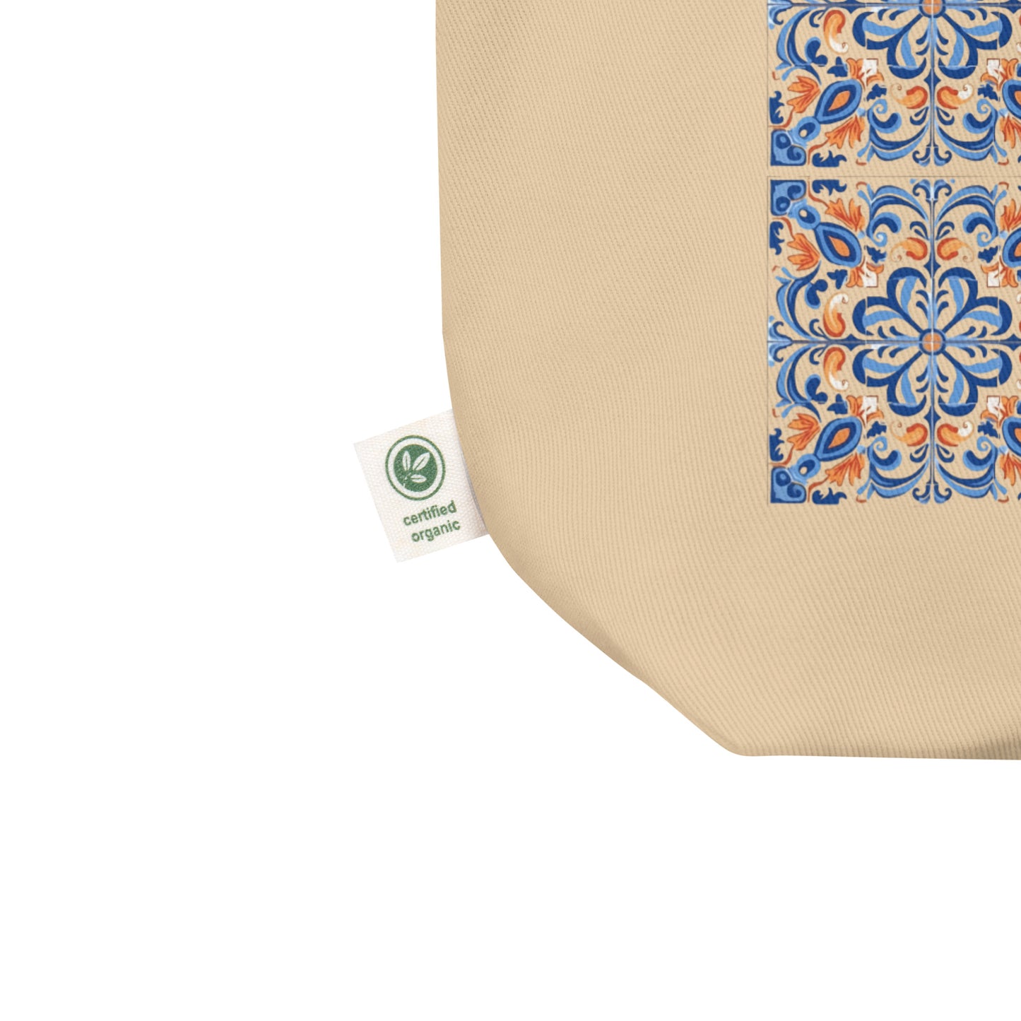 Eco-Friendly Portuguese Tiles Design Tote Bag - Eco Tote Bag