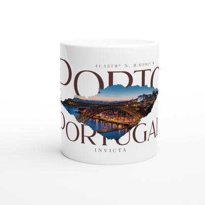 Porto Cityscape Mug – Savor the Charms of Portugal's Historic Gem