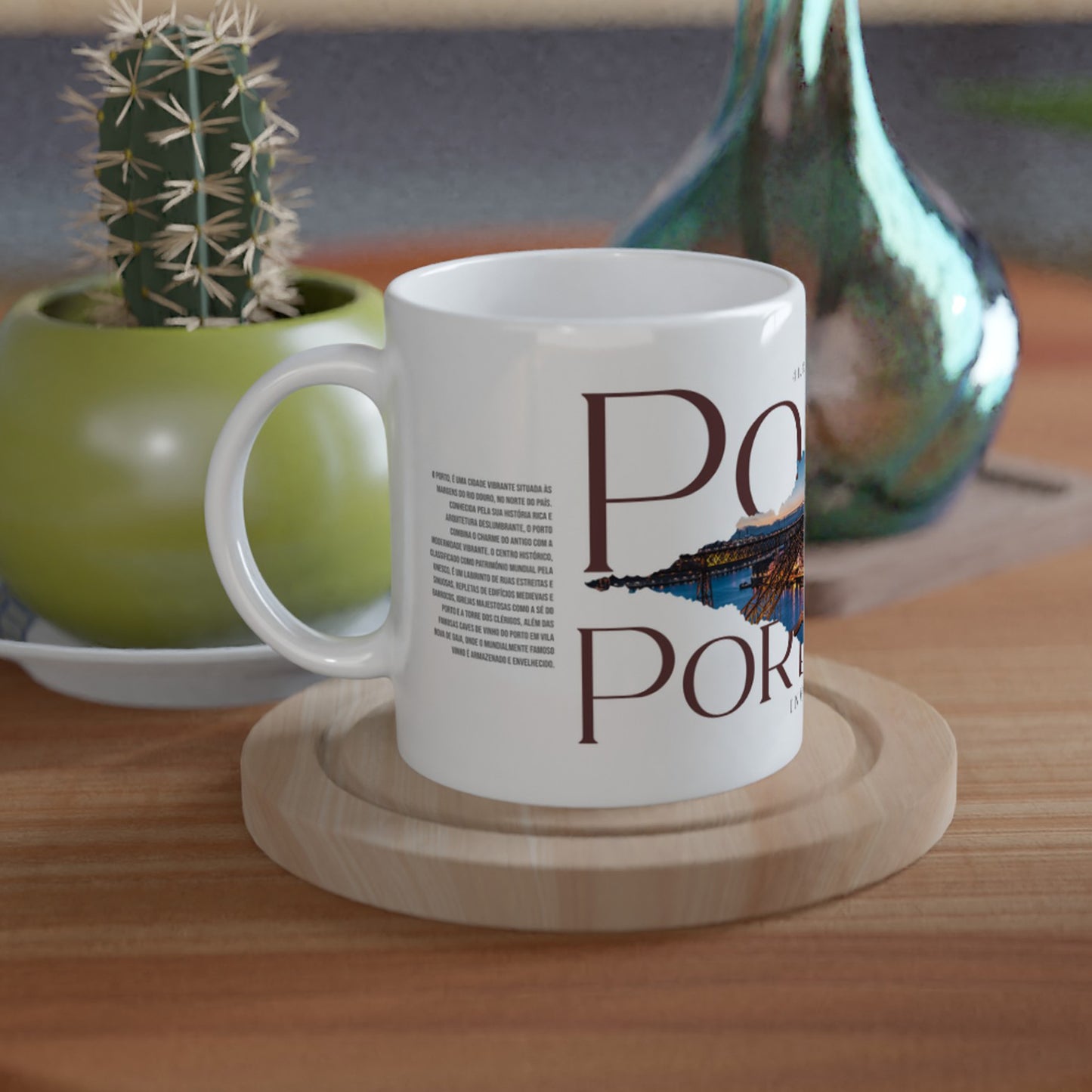 Porto Cityscape Mug – Savor the Charms of Portugal's Historic Gem