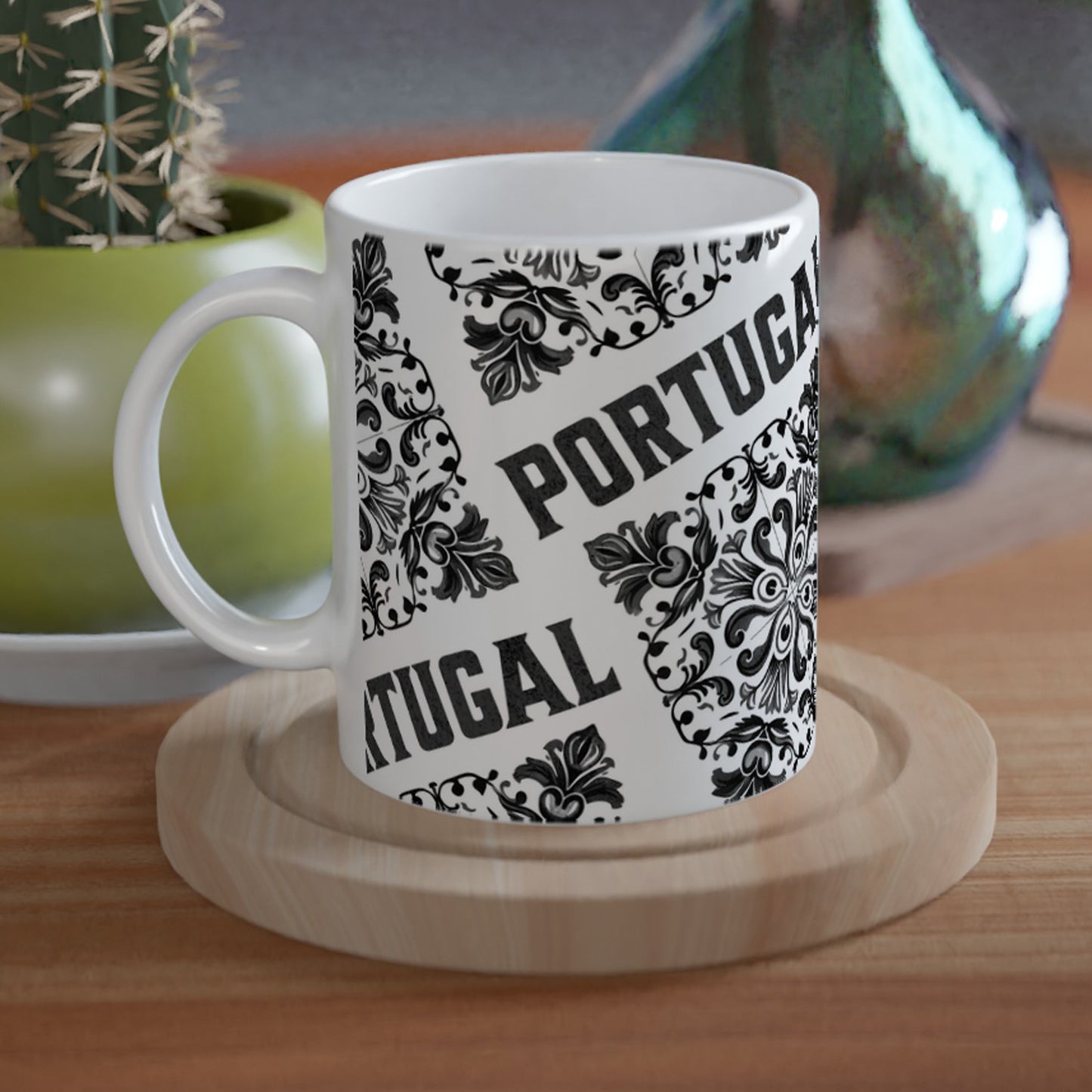 Portugal Tiles Mug – Celebrate Portuguese Art with Vibrant Design