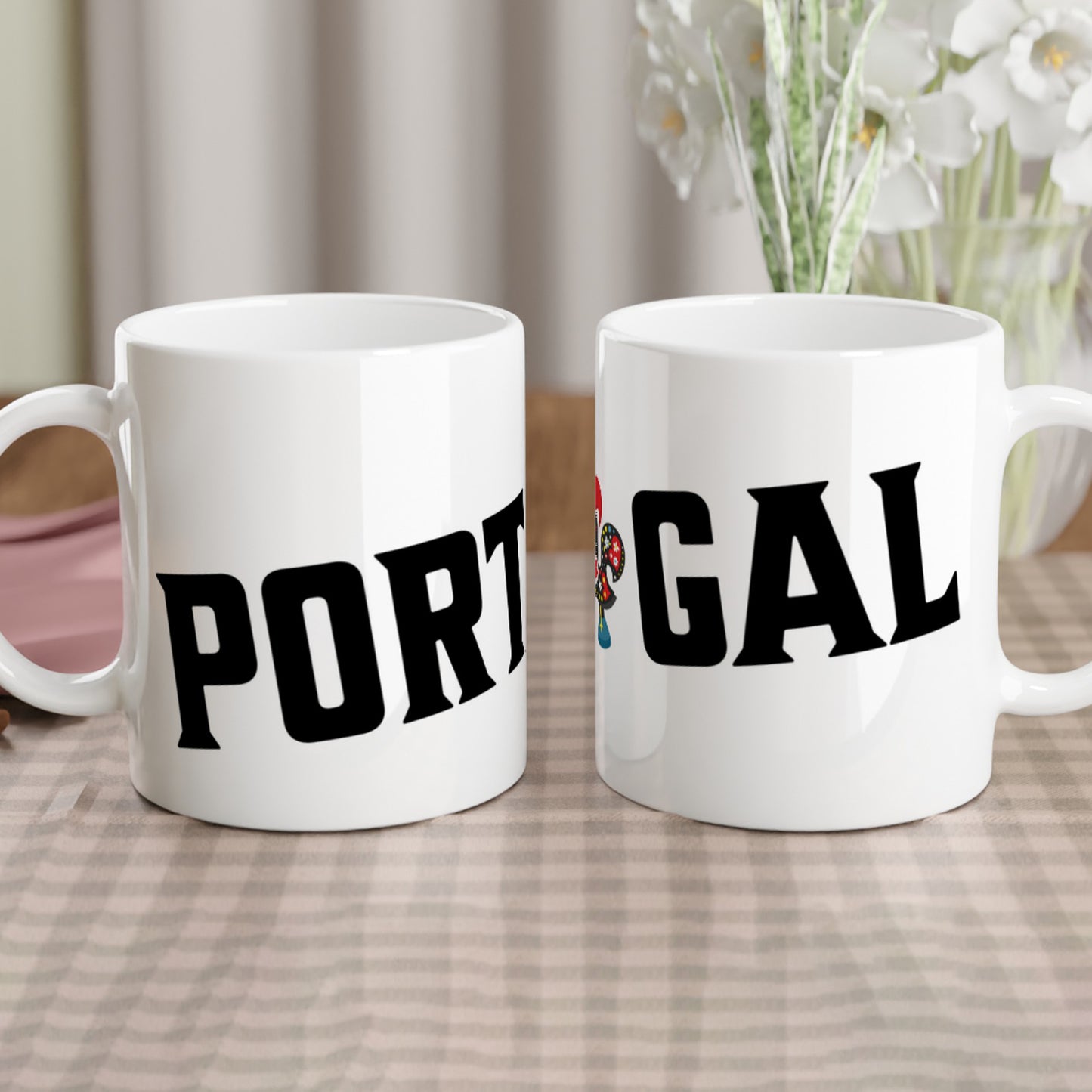 Portugal's Pride: Galo de Barcelos Mug – Embodying Portuguese Heritage