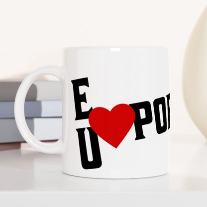 Embrace Portugal's Love Mug – Celebrate Affection for the Nation