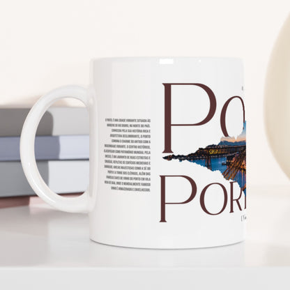 Porto Cityscape Mug – Savor the Charms of Portugal's Historic Gem