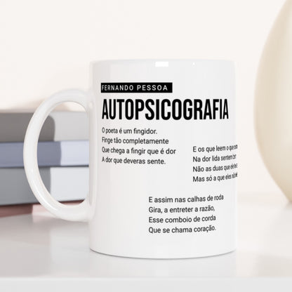 Fernando Pessoa's Autopsicografia Mug – Delve into Portuguese Literary Mastery