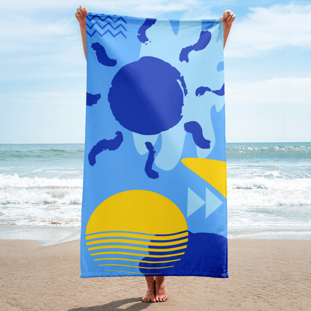 Beach Towel with Portuguese design