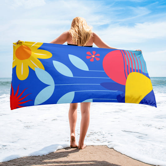 Portuguese Vibrant Beach Towel