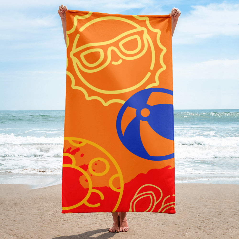 Towel Beach Portuguese Design Fun