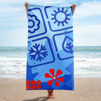 Towel Beach Portuguese Design