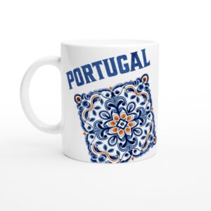 Design Portuguese Tiles - White 11oz Ceramic Mug